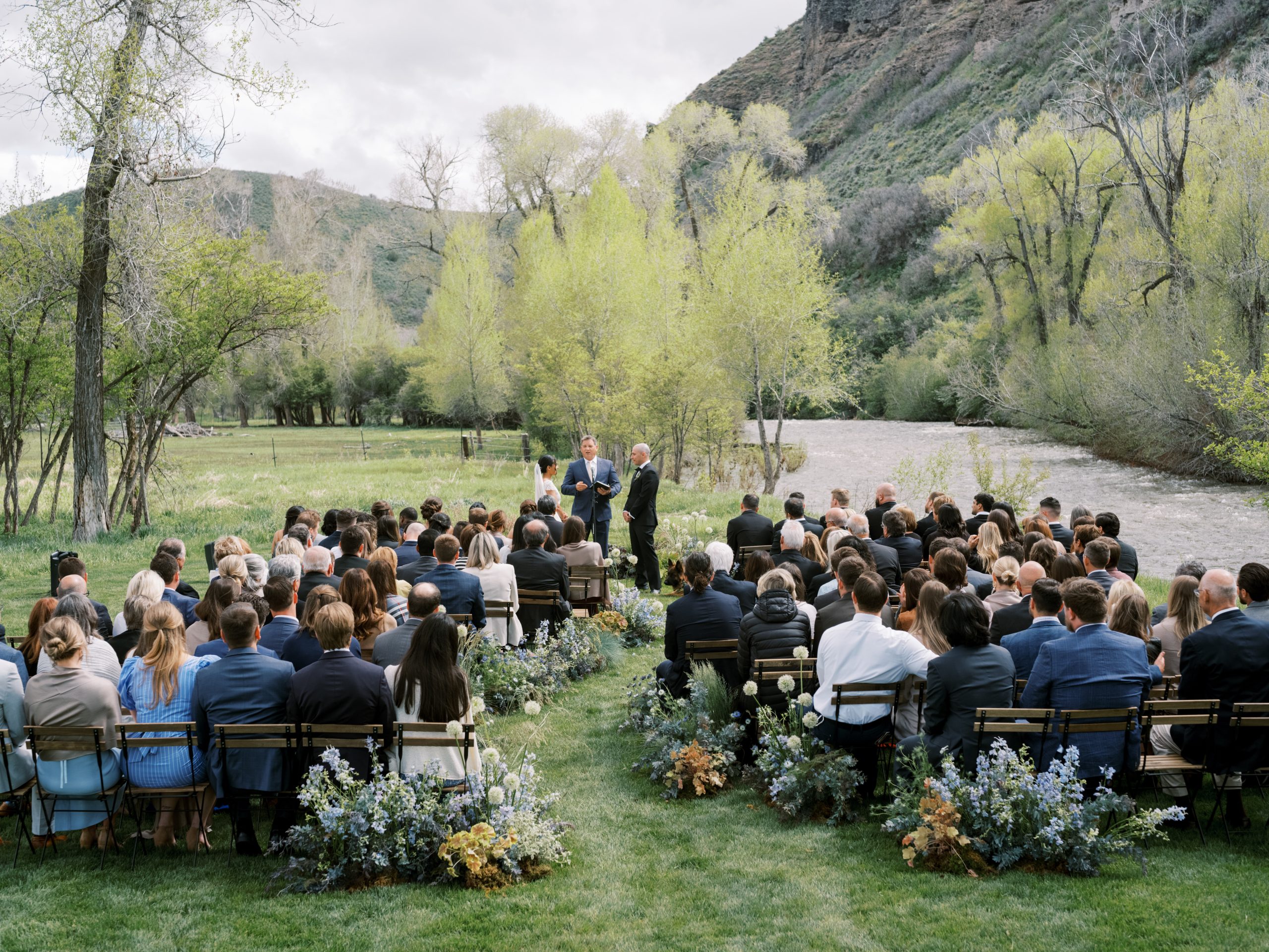 Best Catered Wedding of the Year, 4U ranch, river ceremony